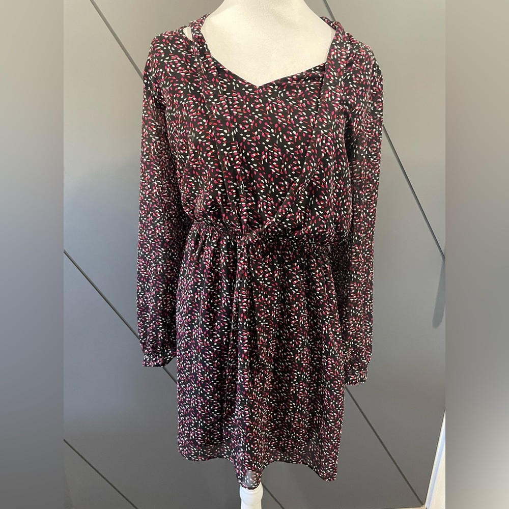 Express Multicolored Patterned Dress - Picture 4 of 8